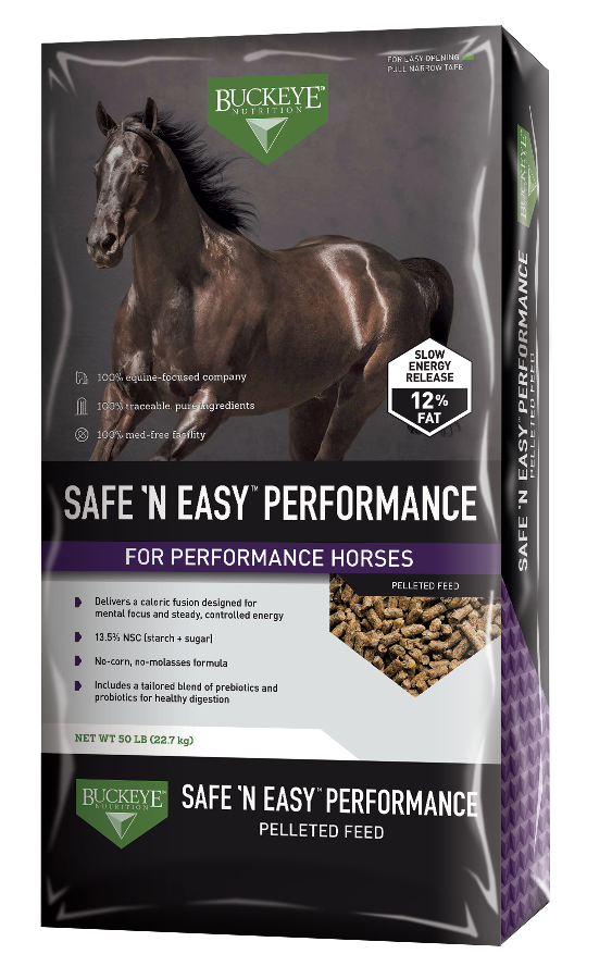 SAFE 'N EASY™ PERFORMANCE Pelleted Feed package